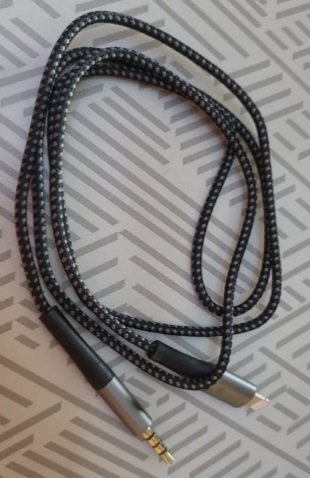 Cable Lightning a Jack 3.5mm Trenzado para Apple