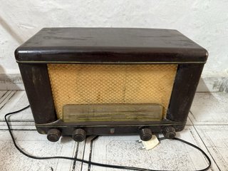Radio Antigua Philips Marrón