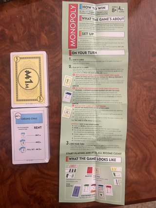 Monopoly Deal Card Game sin abrir