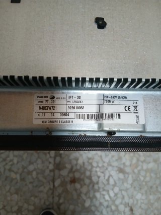 Vitrocerámica Fagor y Horno Balay