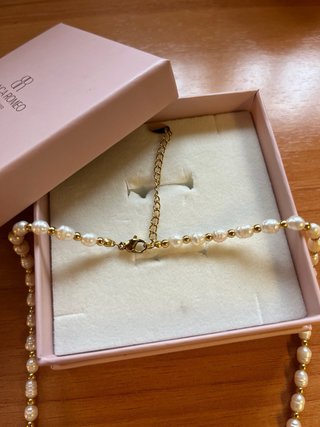 Colgante Perlas Blanca Romeo Oro