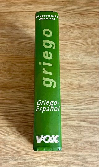 Diccionario Manual Griego - Español