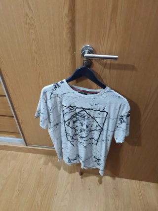 Camiseta Jack & Jones Talla XL Negra
