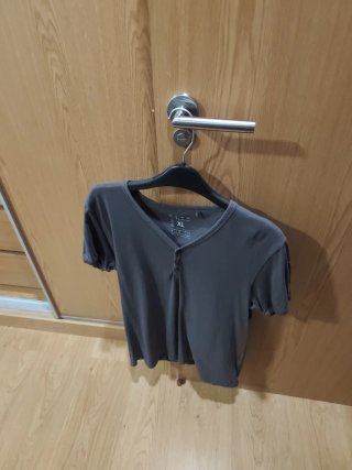 Camiseta Jack & Jones Talla XL Negra