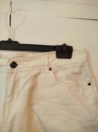 Pantalón corto blanco