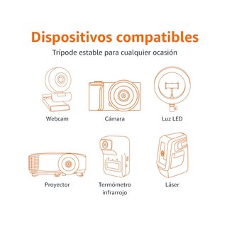 Amazon Basics trípode cámara ligero ajustable