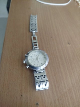 Reloj Guess Collection Mujer Plata/Blanco