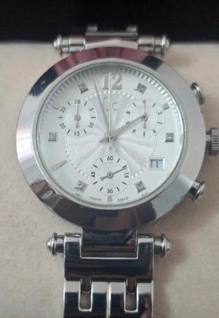 Reloj Guess Collection Mujer Plata/Blanco
