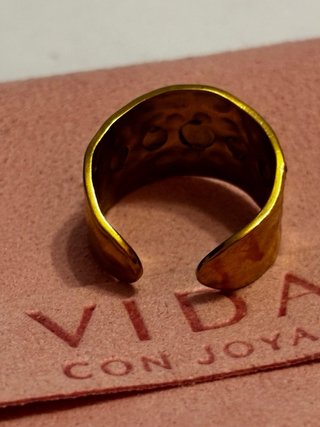 Pulsera VIDA CON JOYAS Dorada con Piedras Rosas y
