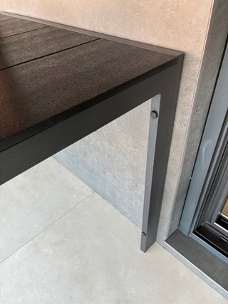 Mesa de terraza moderna