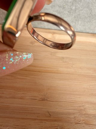 Anillo Plata Ley 925 Malquita