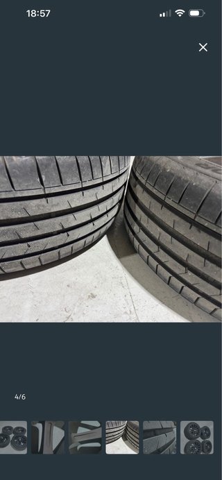 4 Llantas 19” Golf  cambiaría por 18”