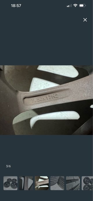 4 Llantas 19” Golf  cambiaría por 18”