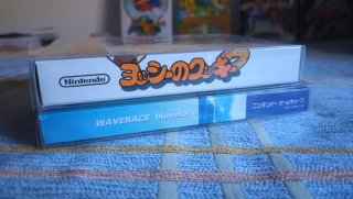 Nuevos, lote Yoshi's Cookie + Wave Race BS Japón