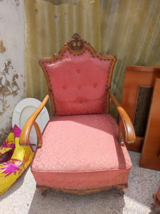 2 Sillas Vintage Rosas