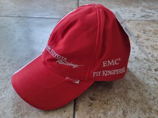 Gorra Toyota Racing Panasonic 2007 Roja