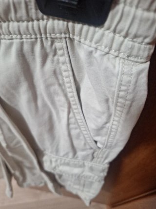 Bermudas chico crudo talla XS