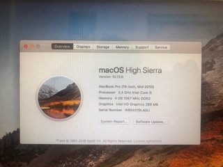 MacBook Pro 15 2010