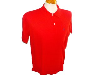 Polo Ralph Lauren Sport Vintage XL Rojo