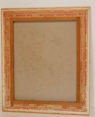CUADRO EN OLEO SOBRE LIENZO PINTOR V. HERRERO