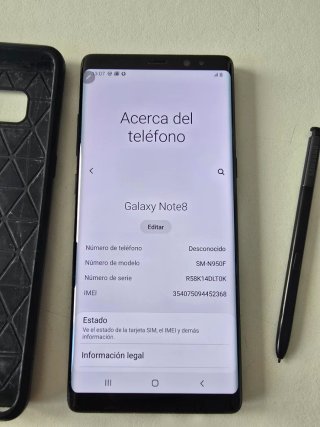 Samsung Galaxy Note 8 Negro