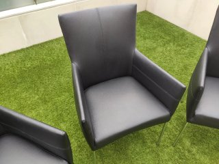 Pack 4 Sillas Comedor de Diseño en Cuero Premium