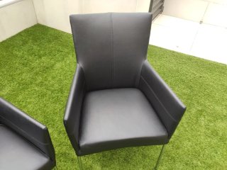 Pack 4 Sillas Comedor de Diseño en Cuero Premium