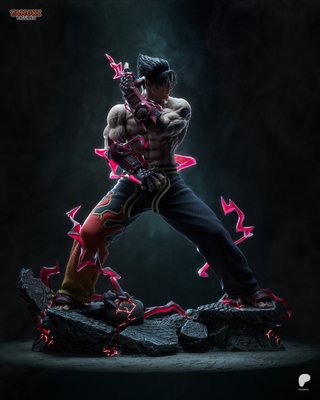 Escultura Jin Kazama Tekken 30cm