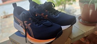 Zapatillas Asics Gel Pulse 16 Negro Naranja