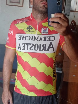 Maglia Ciclismo Vintage Ariostea Colnago
