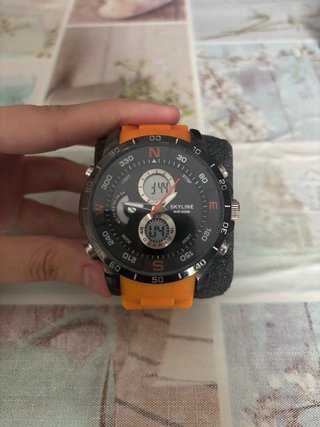 Reloj Skyline Dual Time 30M Resistente Agua
