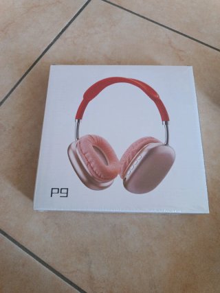 Cuffie Bluetooth P9 Grigio/Verde