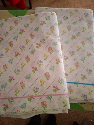 Coppia lenzuola sopra singole cm 1,35×2,60