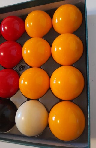 Set Palle Biliardo carambola Aramith diam.57,2 mm