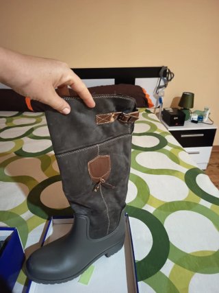 Botas de goma para mujer