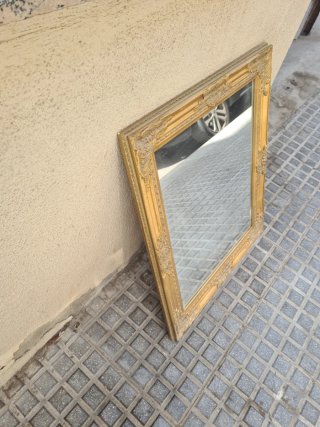 Espejo Marco Dorado Antiguo 64x74