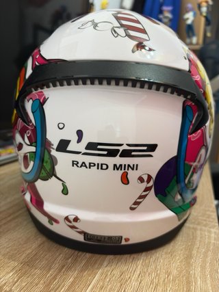 Casco Integral Moto Infantil LS2
