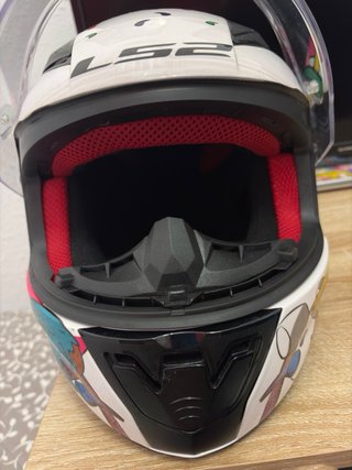 Casco Integral Moto Infantil LS2