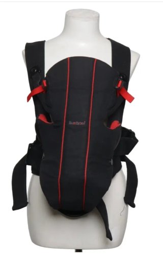Mochila Porta Bebé Babybjörn Negra/Roja