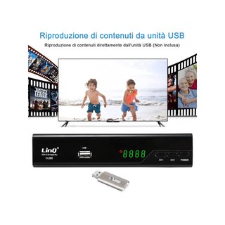 Sintonizador digital terrestre DVB-T2 HD