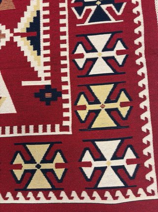Alfombra Kilim Turca Reversible 120x180
