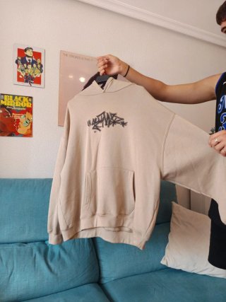 Sudadera STDW Marrón Talla XL