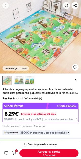 Libro de tela  Piso para gatear Almohada de agua