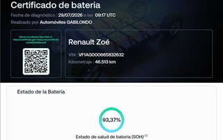 Renault Zoe Business 80 kW R110 Batería 50kWh