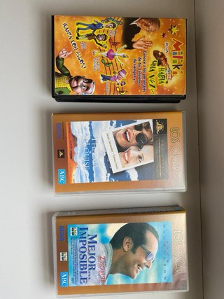 Lote 3 Películas VHS Los Oscar