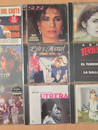 Lote 9 CDs Flamenco - Varios Artistas