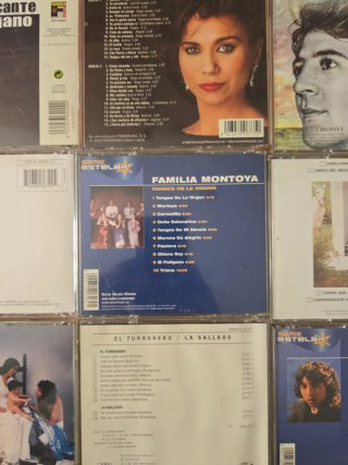 Lote 9 CDs Flamenco - Varios Artistas