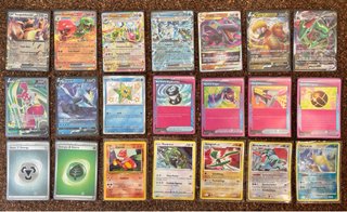 Lote de cartas Pokémon