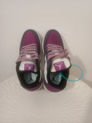 Nike Morado Blanco