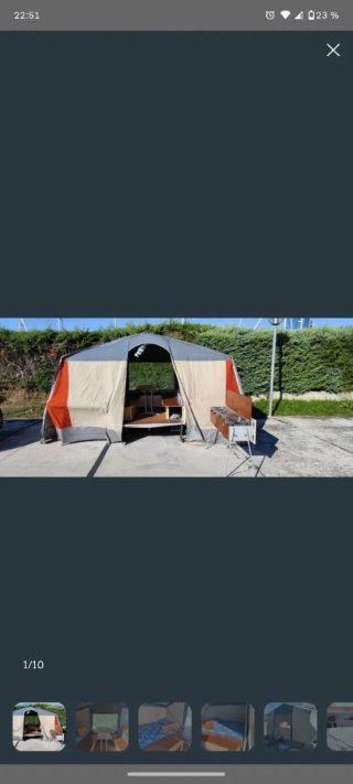 Roulotte caravana Alpen Kreuzer Allure documentata